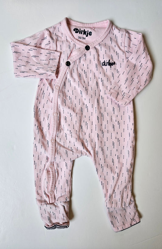 Dirkje pink playsuit size 56/3m