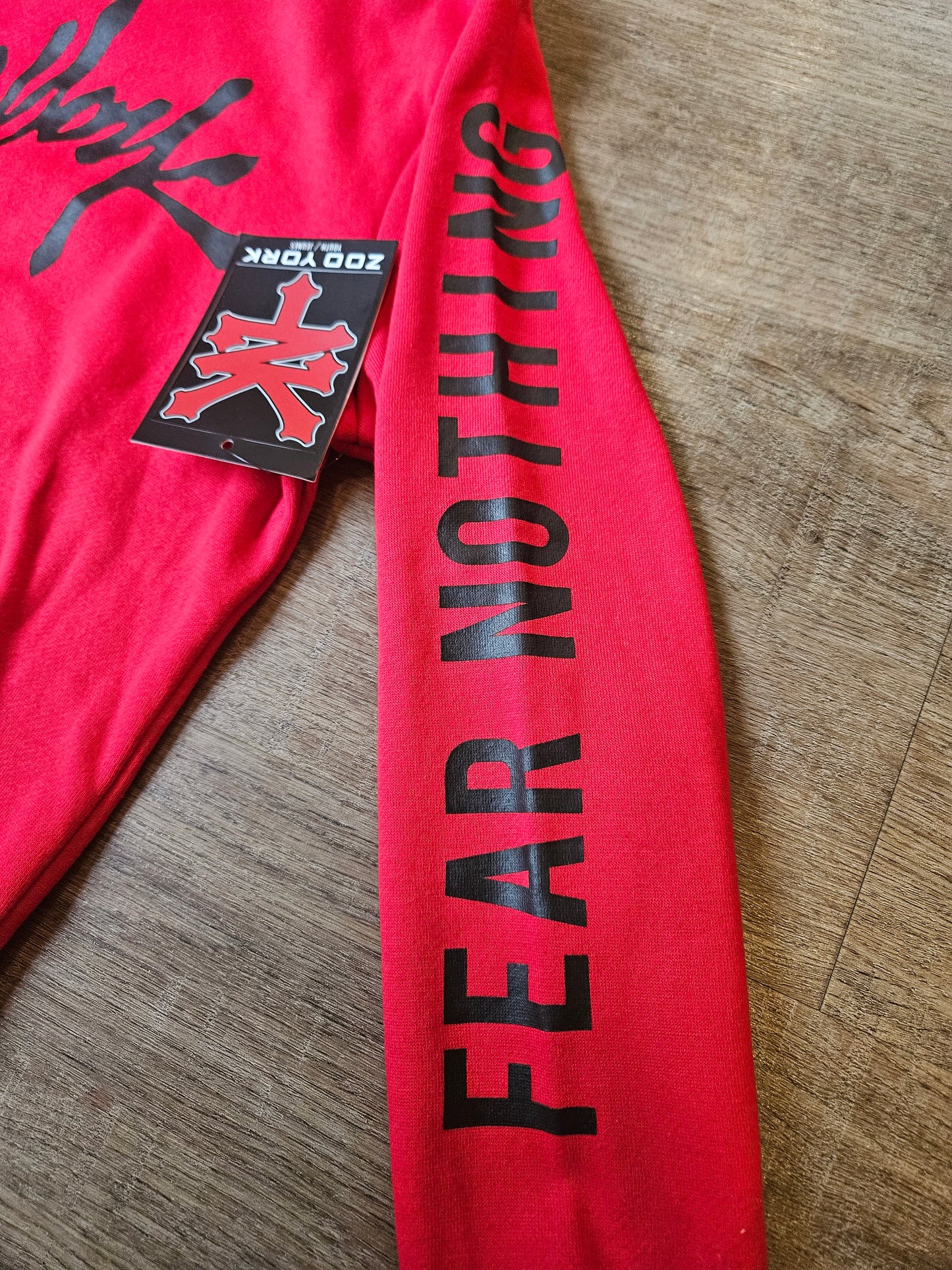 Zoo York red sweater size M (10/12)