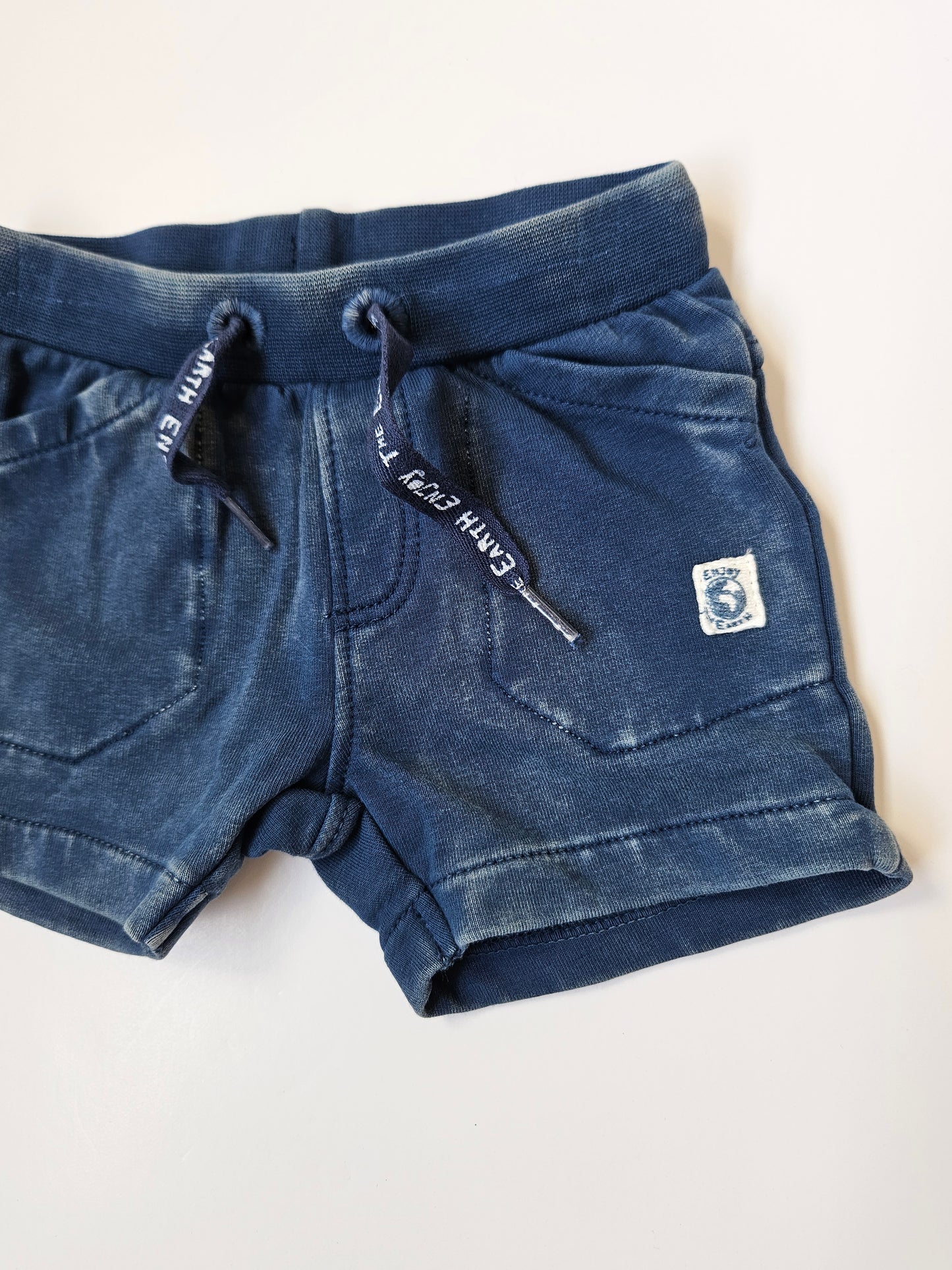 Noppies blue shorts size 1-2m