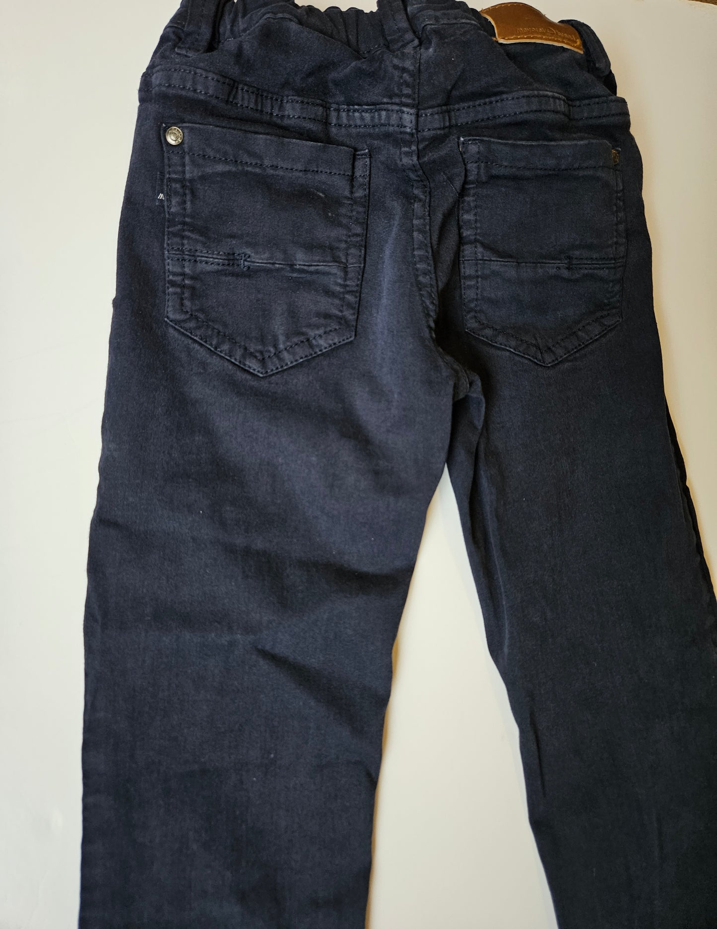 Mayoral navy skinny pants size 6Y