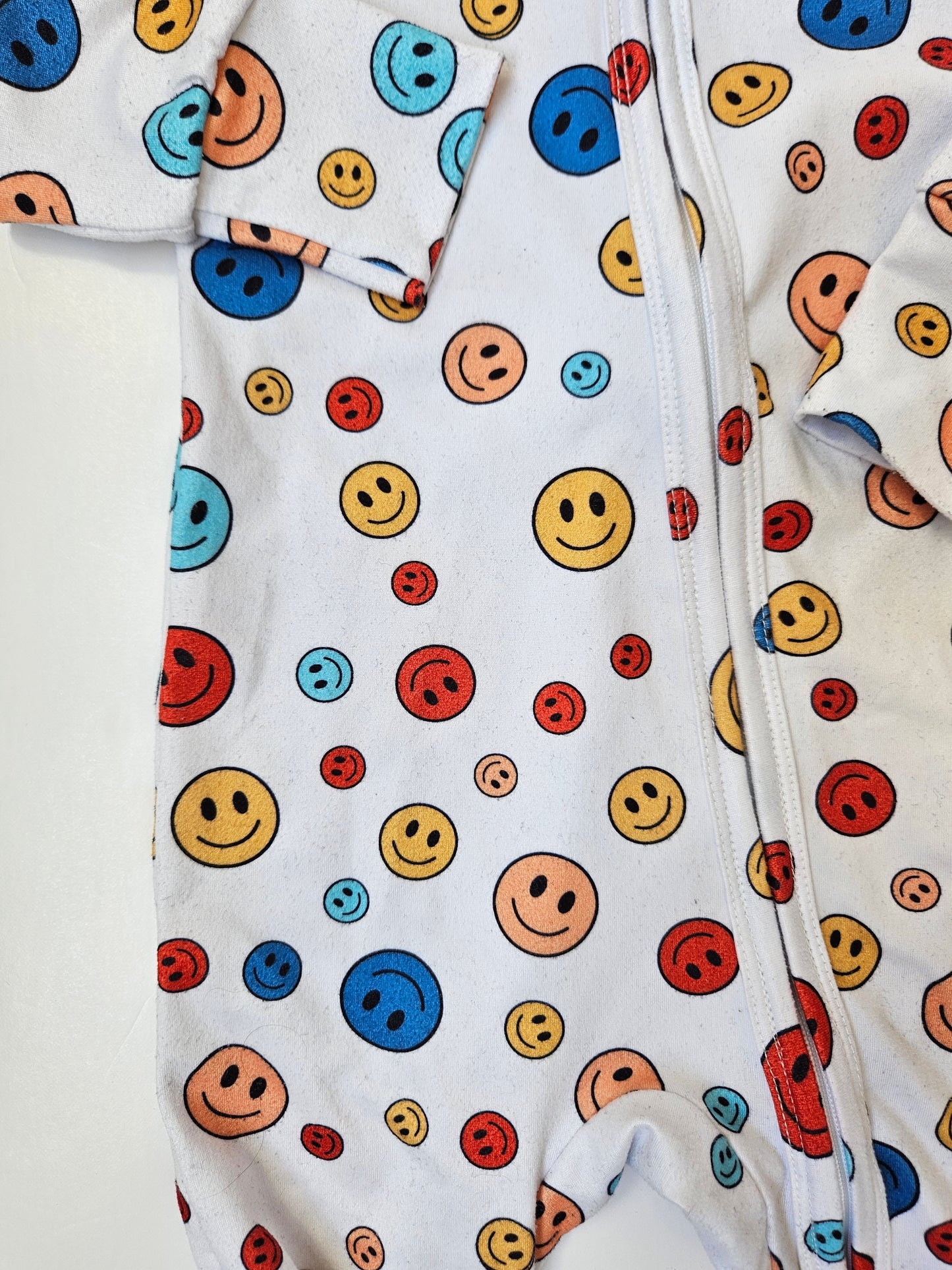 Shop Little Bowie smiley sleepers size 3m