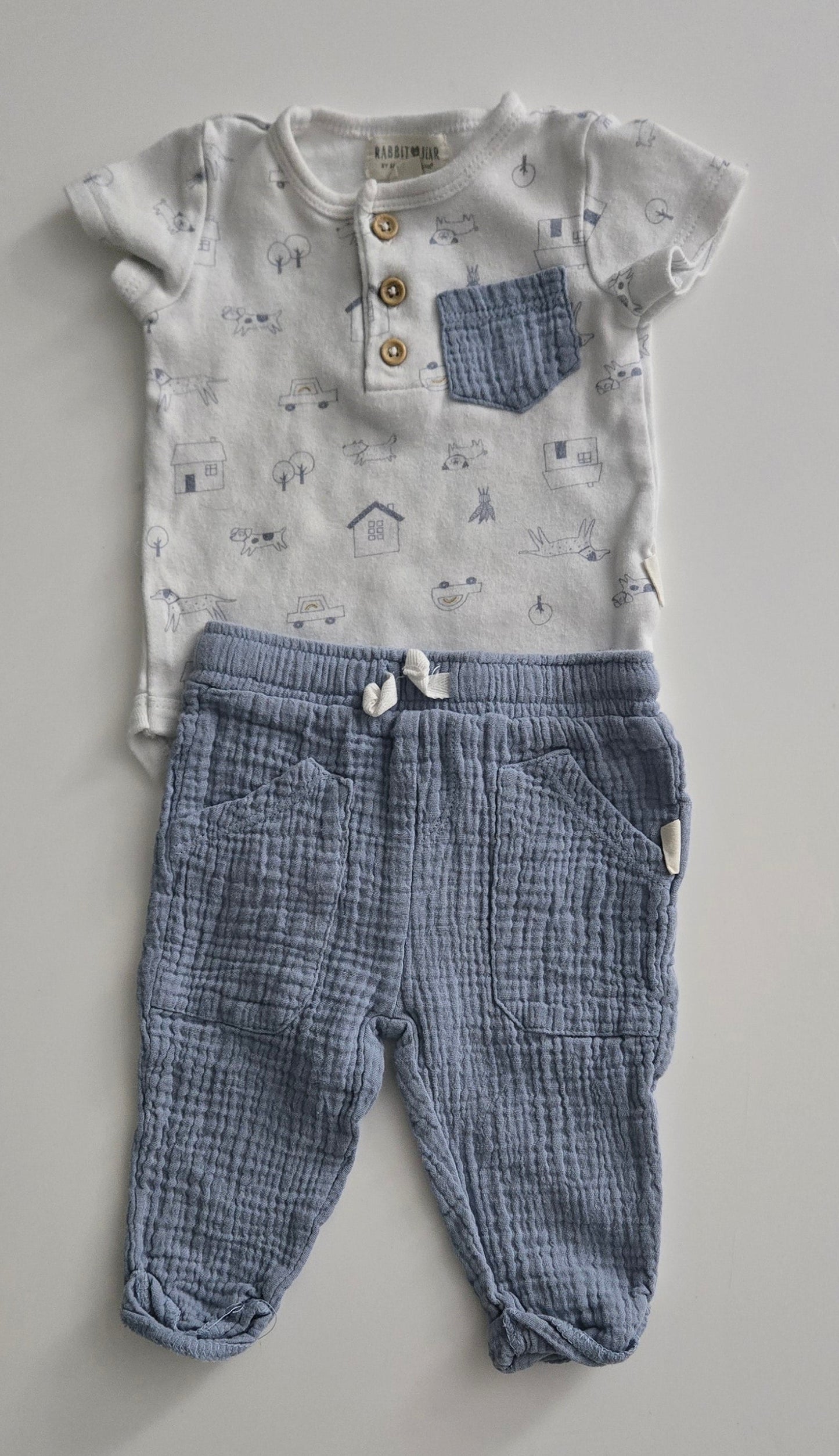 Rabbit Bear Set 0-3 months *