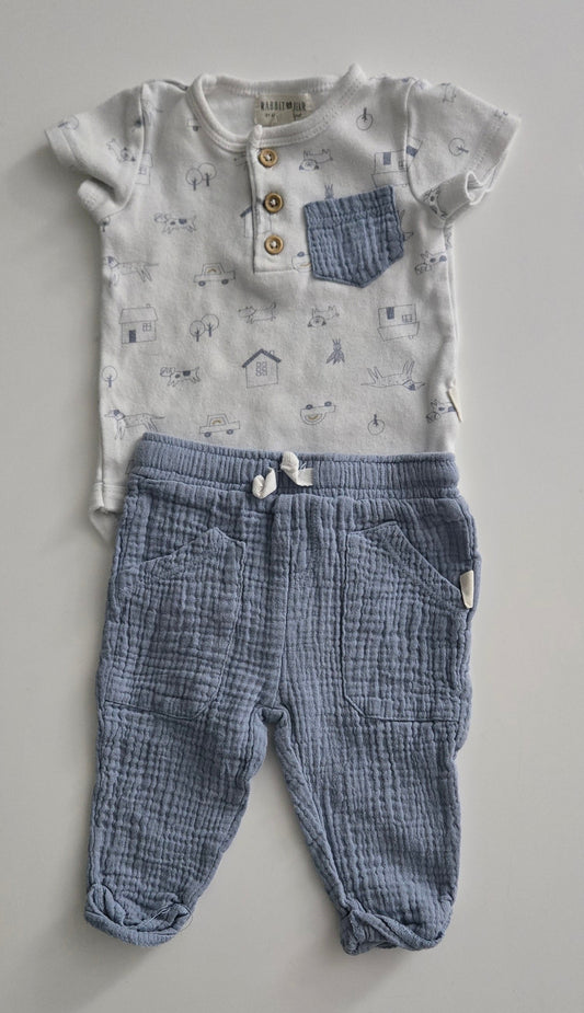 Rabbit Bear Set 0-3 months *