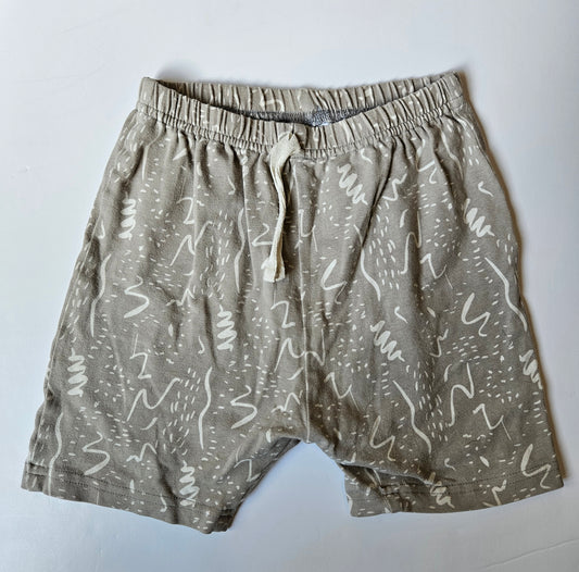 Jax + Lennon grey spiral shorts size 5/6Y