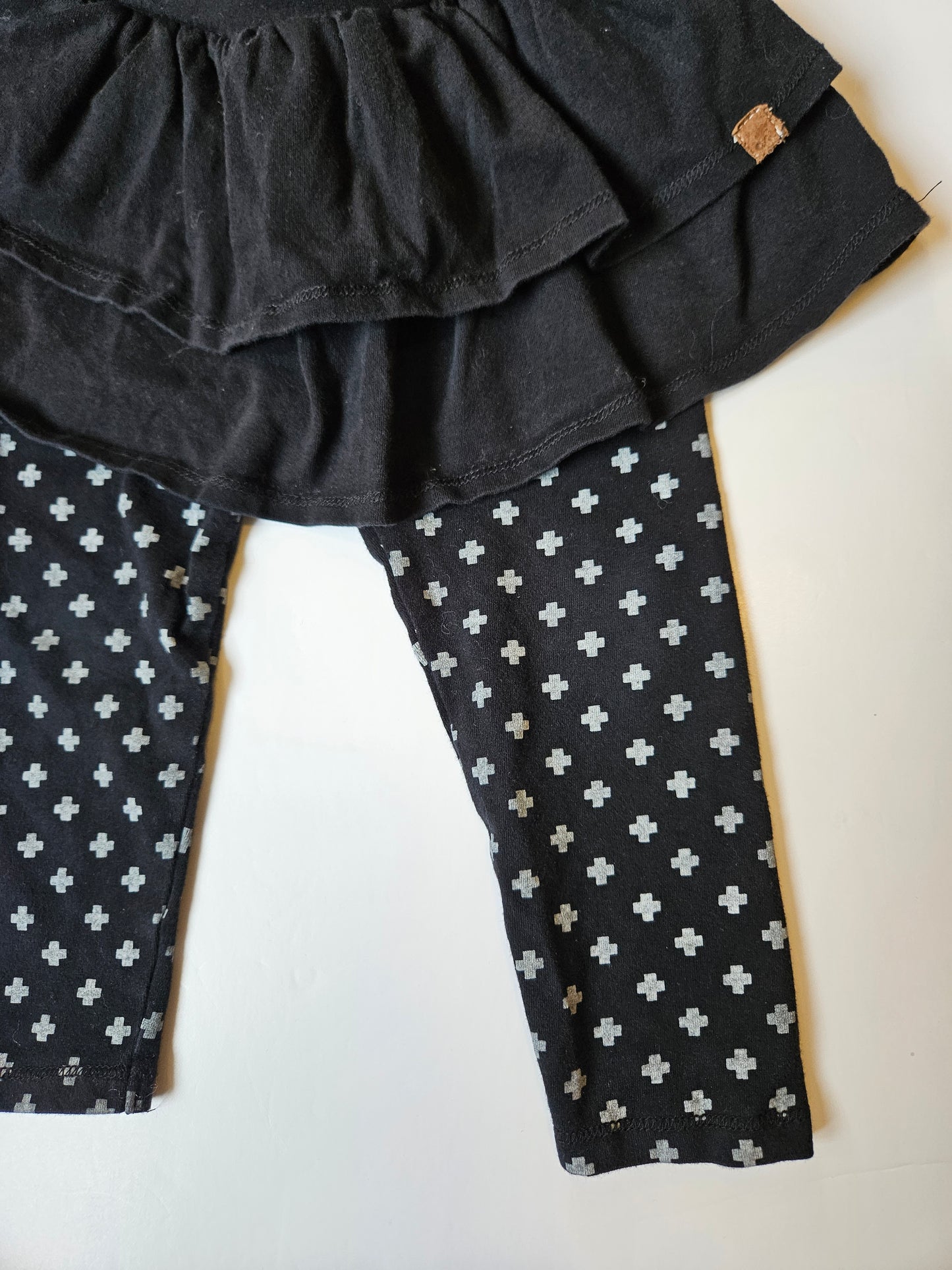 Deux par Deux skirt leggings size 18m