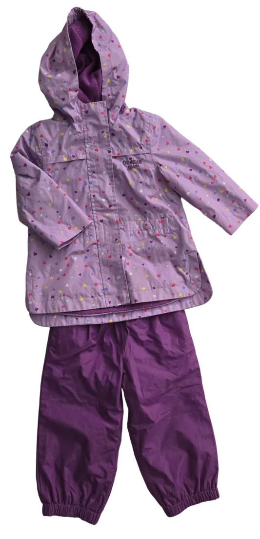 Oshkosh Bgosh 18 month rain coat and rain pants *