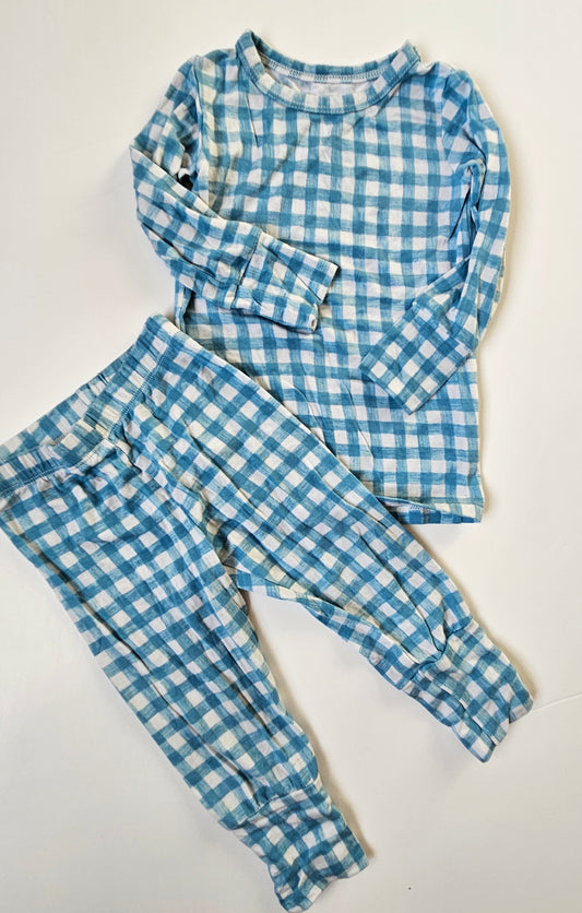 Gigi & Max light blue pyjama set size 12m