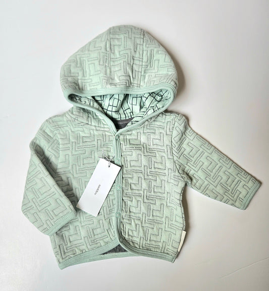 Noppies baby mint green sweater size 56 (1m)