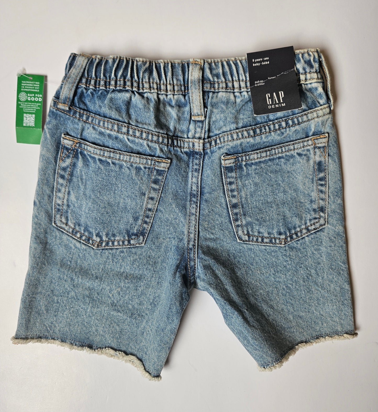 Gap Denim pull on shorts size 5T