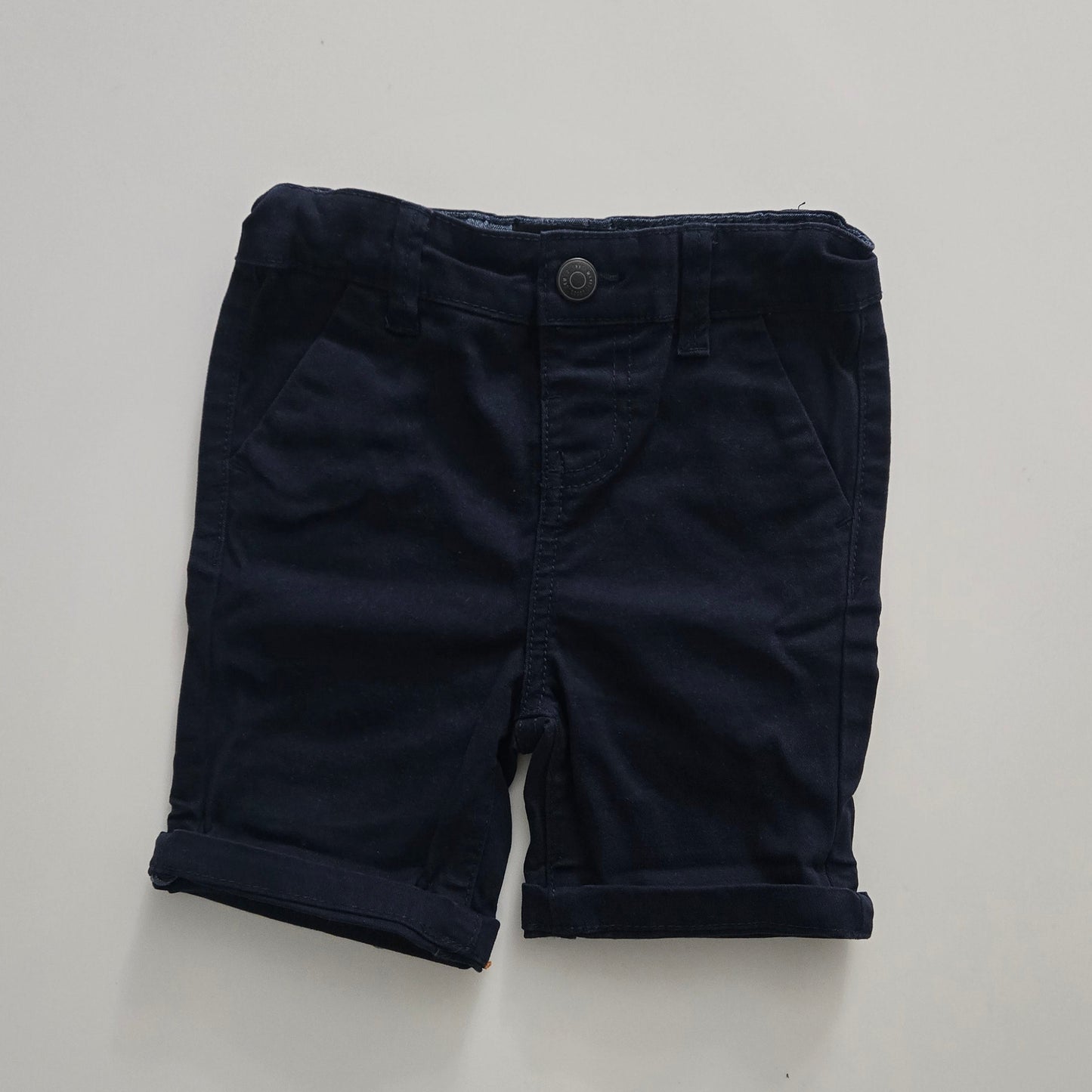 Denim Co Shorts 12-18m- fit compares to 2T