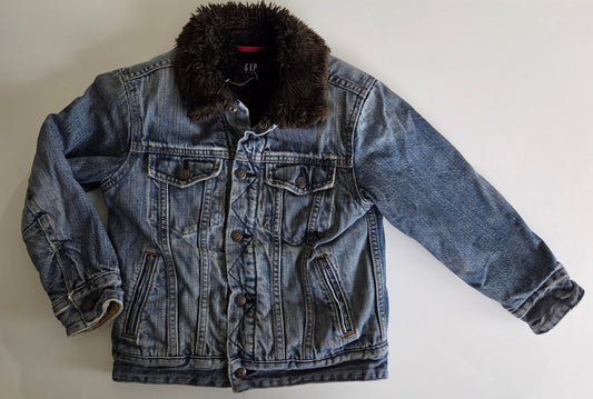 Gap Denim Jacket Lined size S 6-7