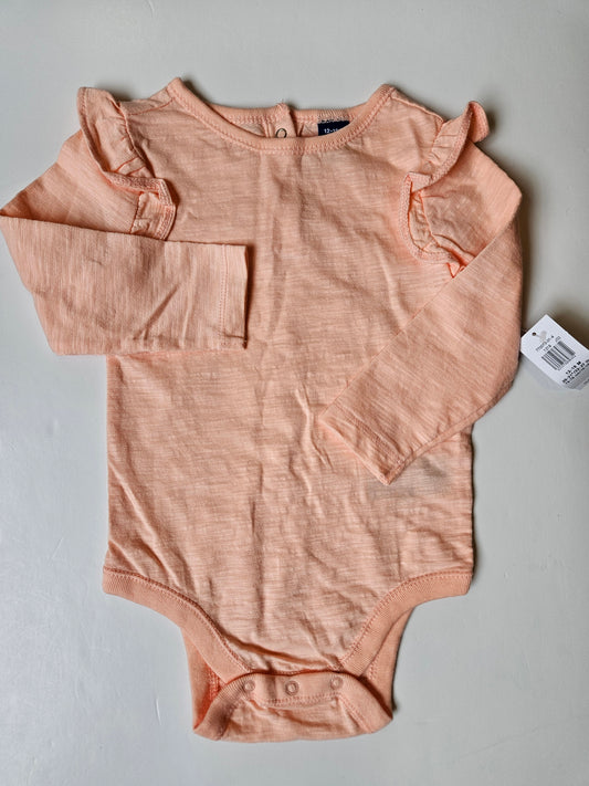 Old Navy longsleeved bodysuit size 12 to 18m