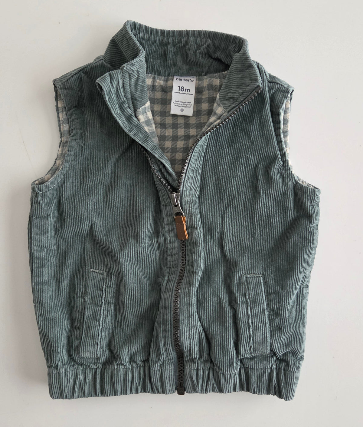 Carters 18 Month Corduroy Vest