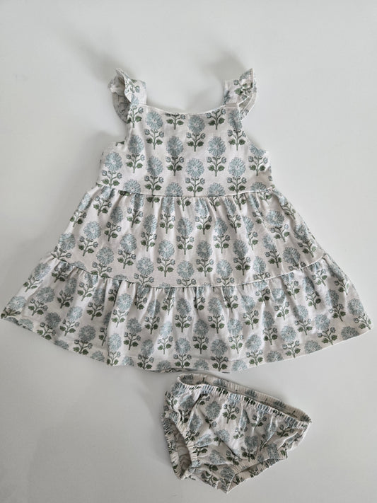 Little Planet Dress and Bloomers Outfit 6m