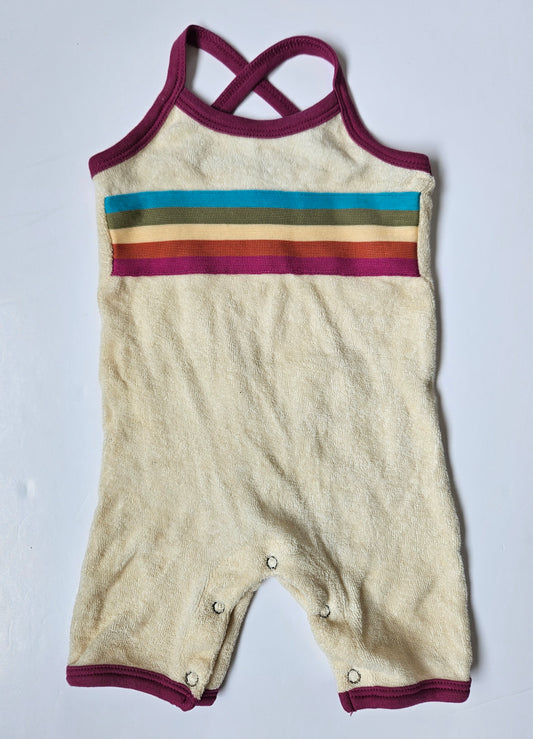 L’oved Baby terry cloth romper size 3 to 6m *description