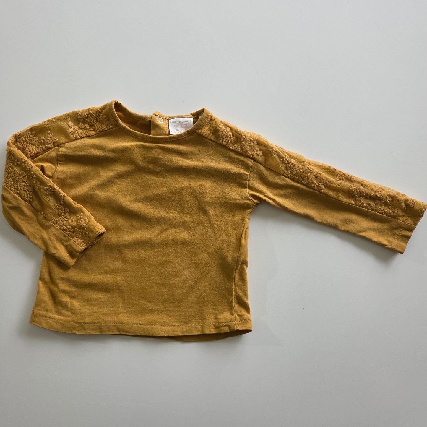 Zara Long Sleeve Shirt size 6-9 m