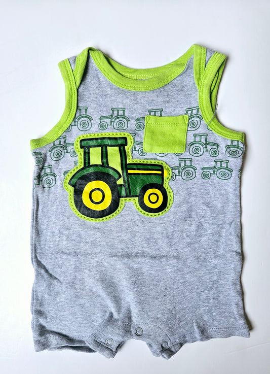 John Deere tractor romper size 6/9m