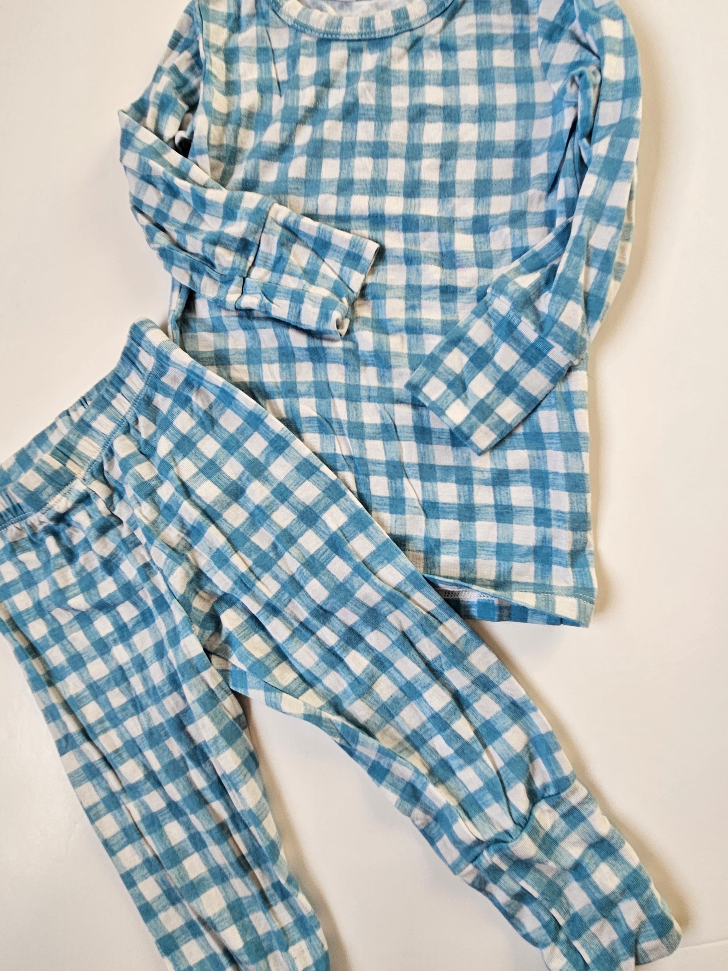 Gigi & Max light blue pyjama set size 12m