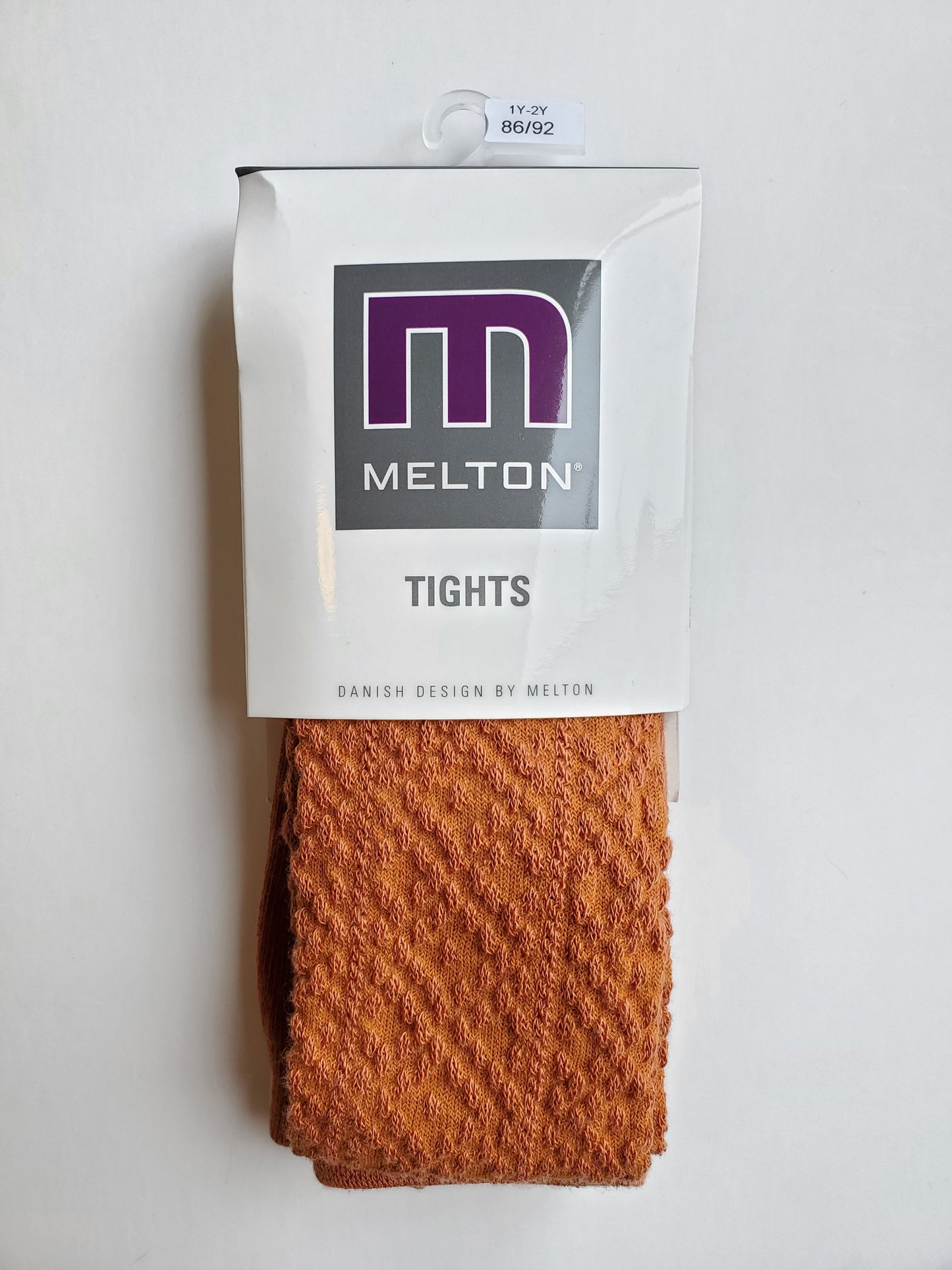 Melton Diamond Orange tights