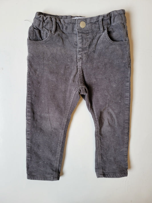 Zara Baby corduroy pants 18 to 24 m