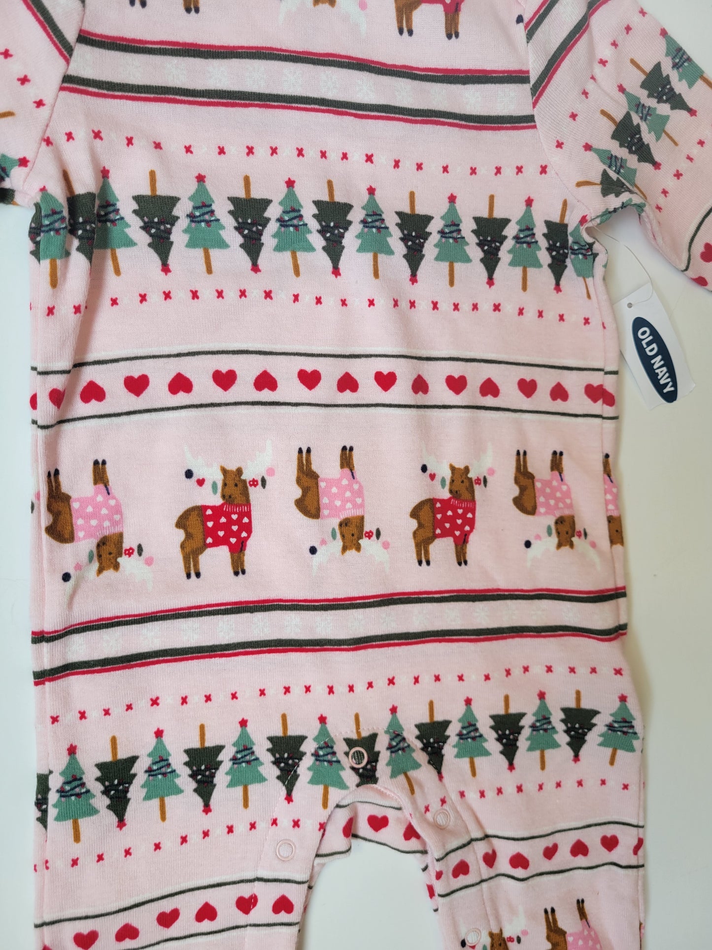 Old Navy holiday one piece size 3 to 6 months