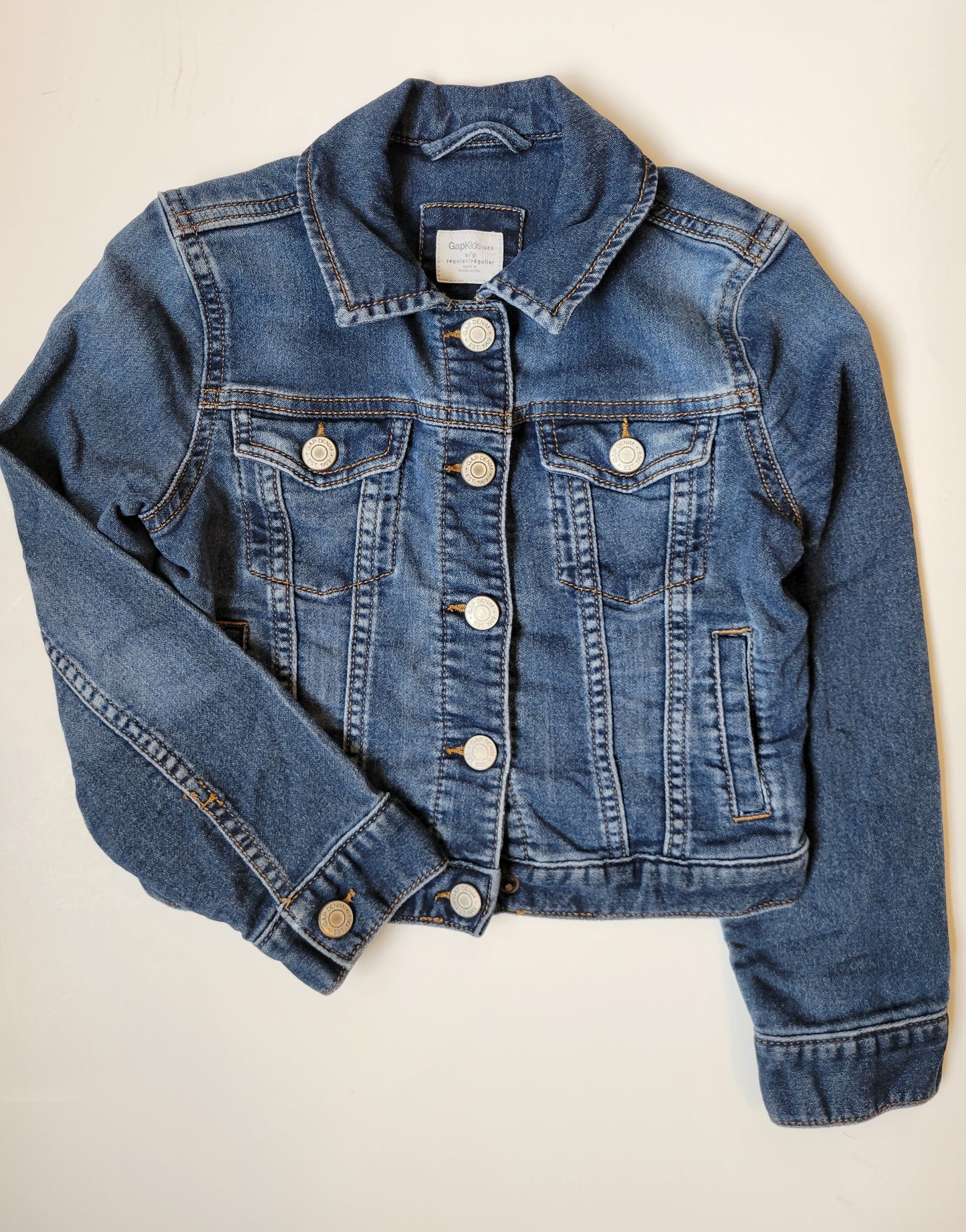 Gap Kids 1969 denim jacket size S (5-6T)