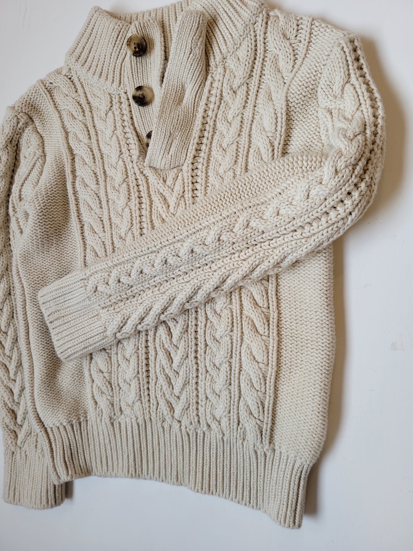 Baby Gap cable knit sweater size 5Y