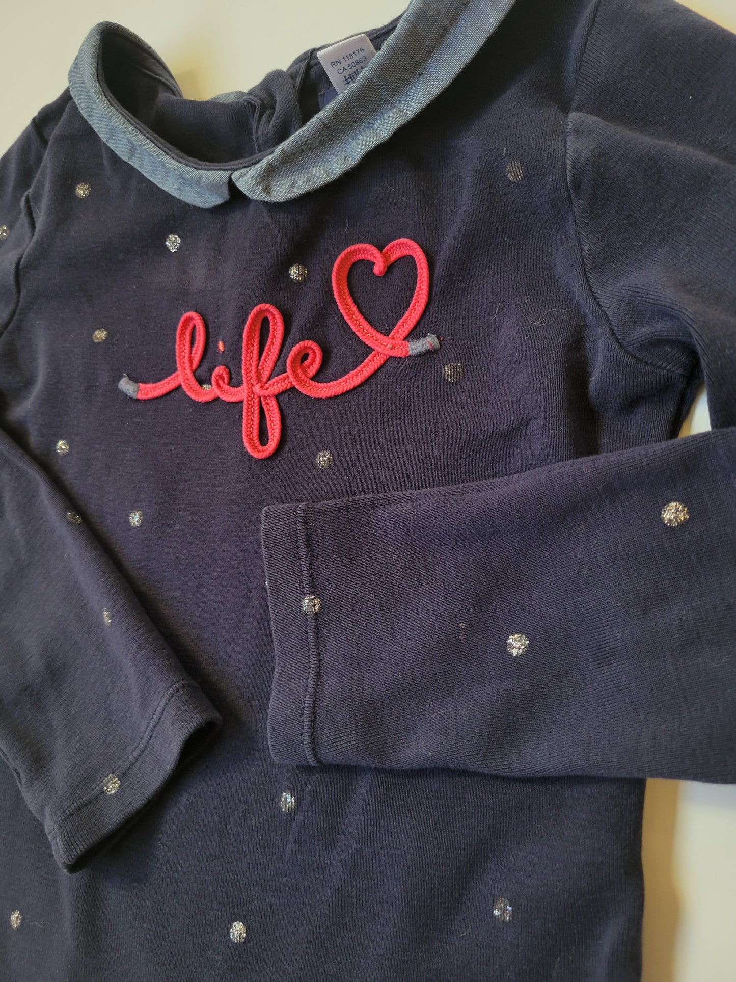 Okaidi ‘life’ top size 4T