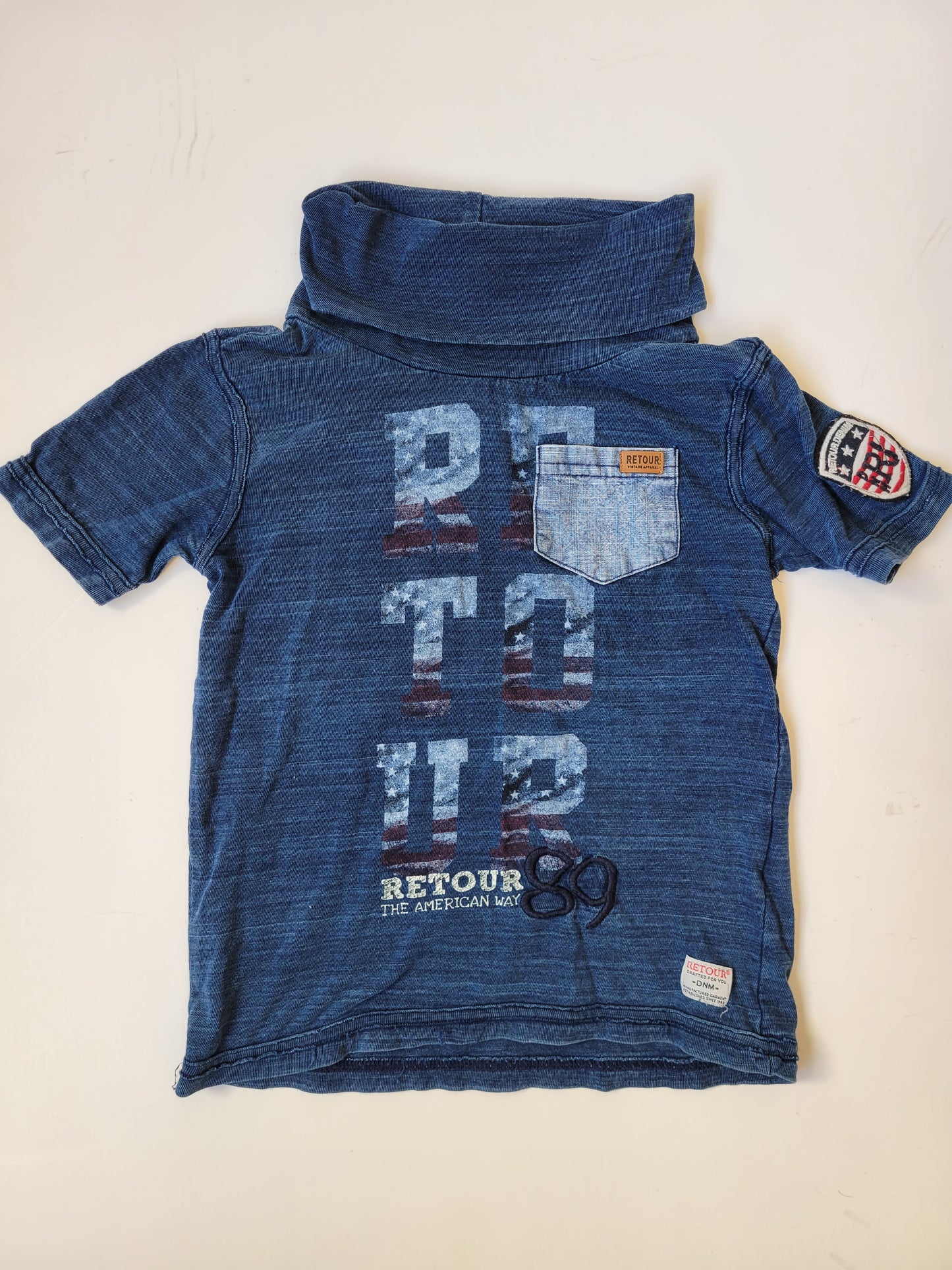 RETOUR collared top size 4T