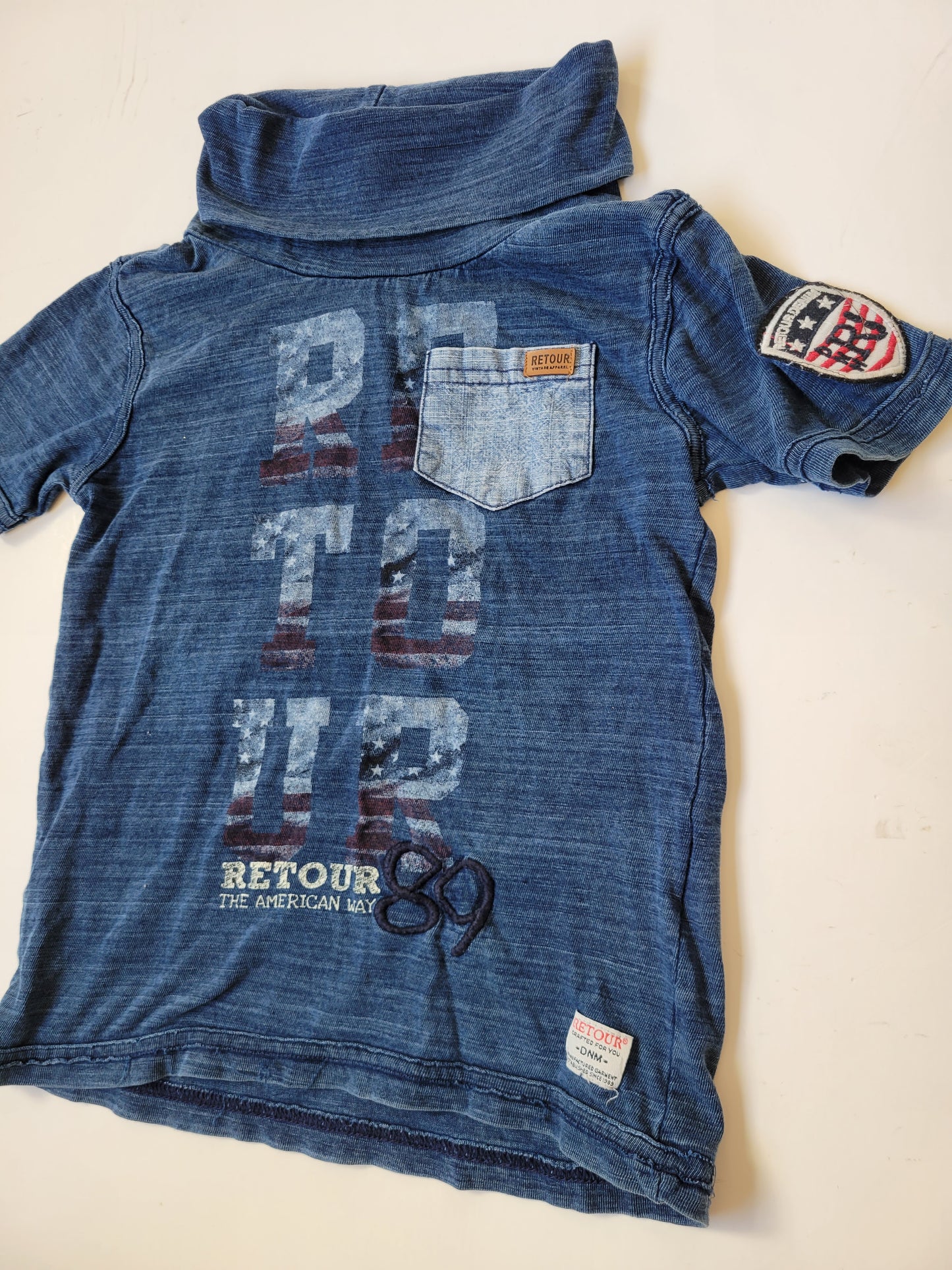 RETOUR collared top size 4T